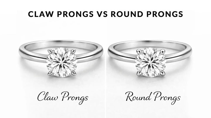 Claw Prongs vs Round Prongs