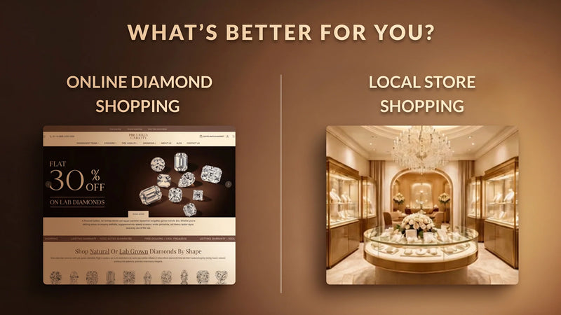 Online Diamond Shopping vs Local Store Shopping