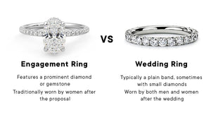 Engagement Ring vs. Wedding Ring: What’s the Difference?