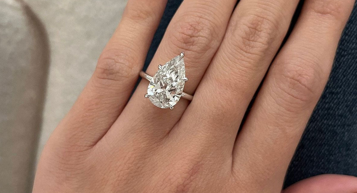 Pear Cut Diamonds: Elegant Tears of Joy