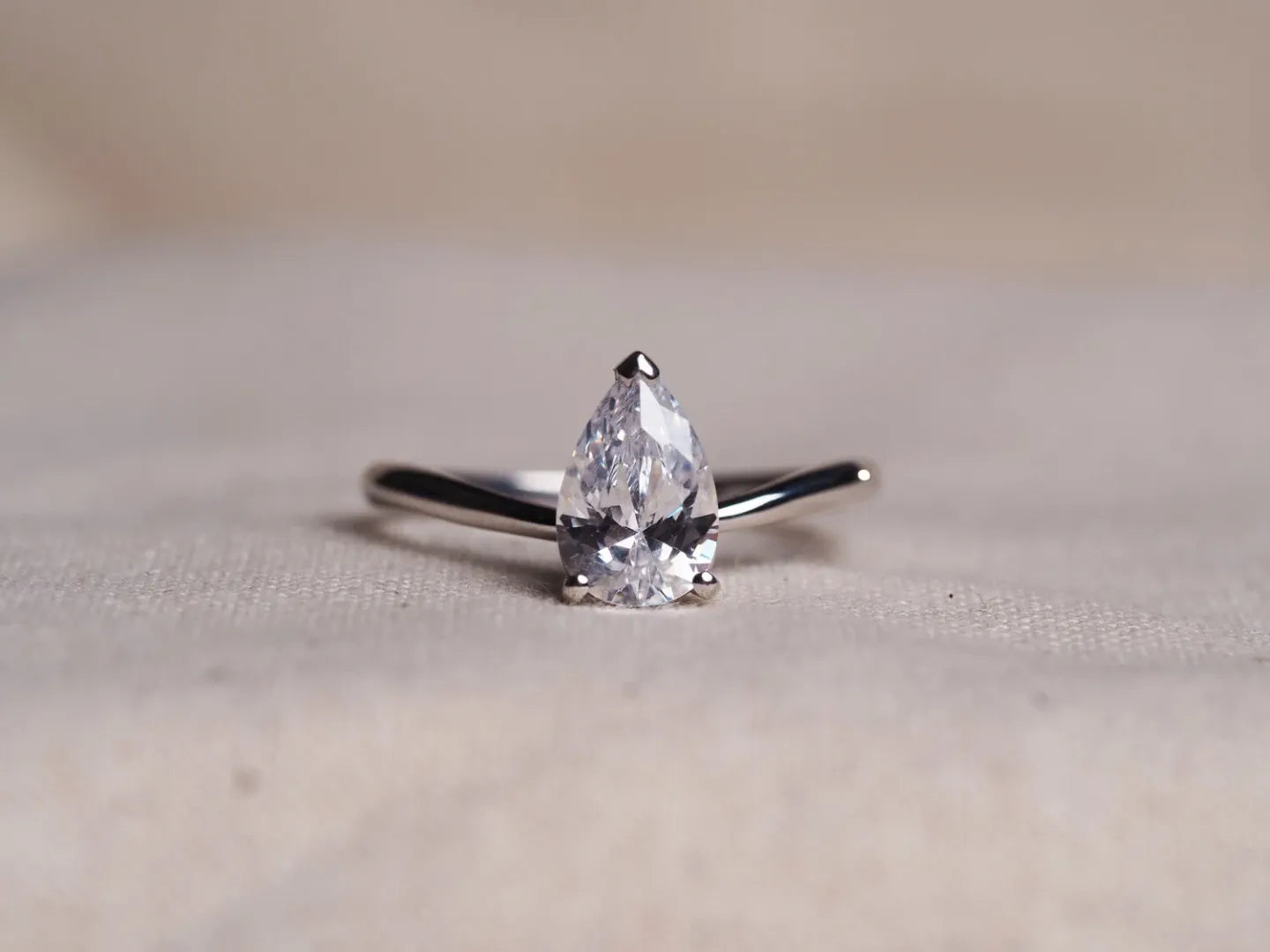 Pear Cut Diamonds: Elegant Tears of Joy