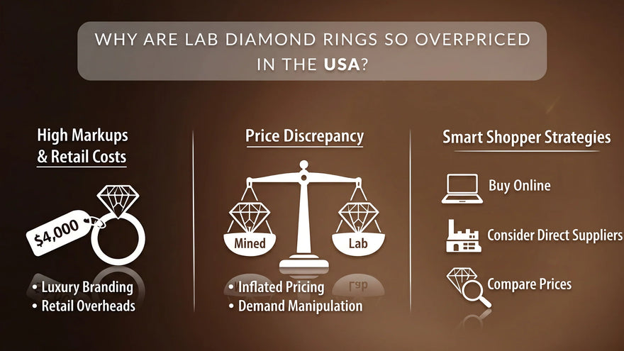 Why Are Lab Diamond Rings So Overpriced in the USA?