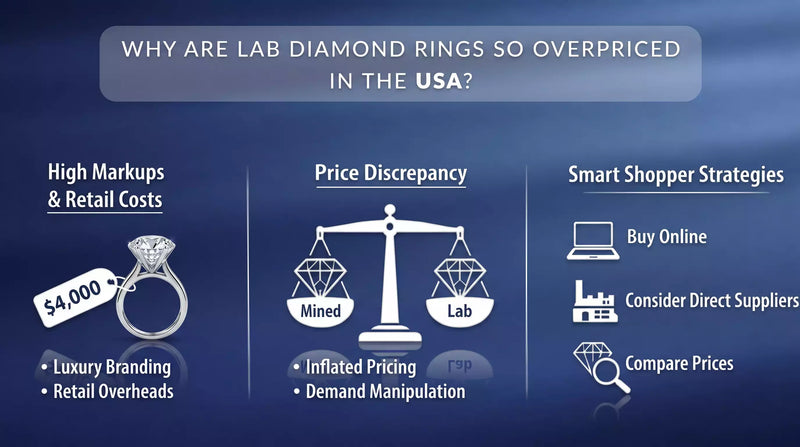 Why Are Lab Diamond Rings So Overpriced in the USA?