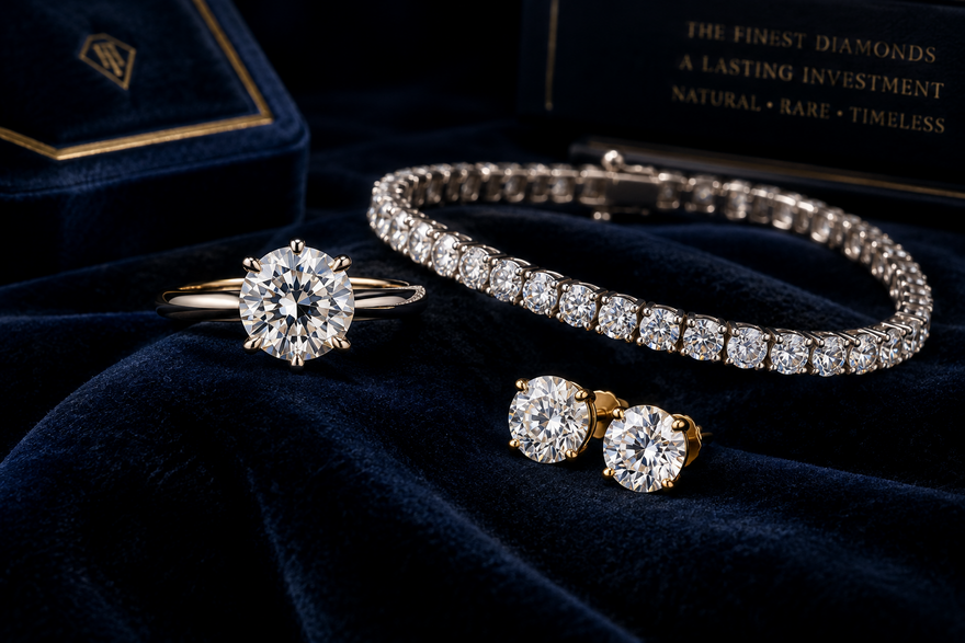 Best Natural Diamond Jewelry for Long-Term Investment