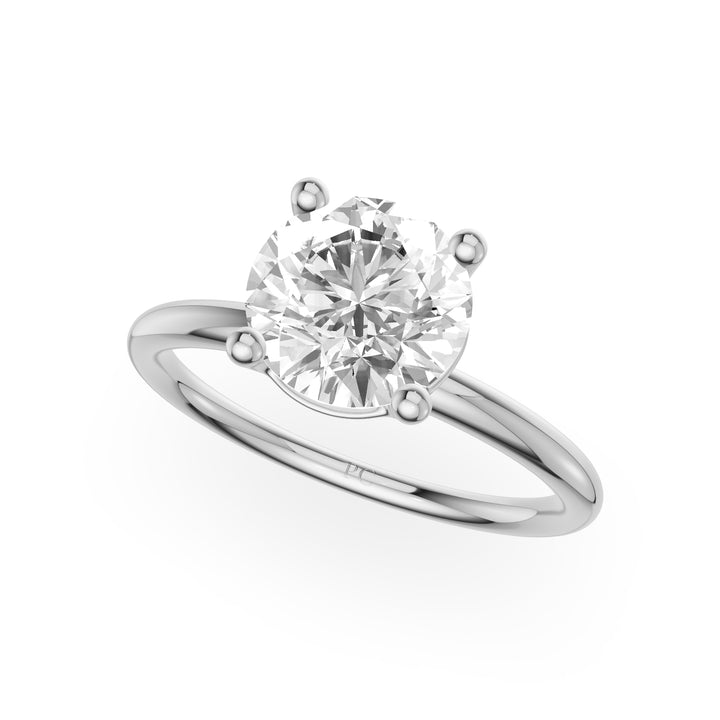 Isa Oval Solitaire Engagement Ring