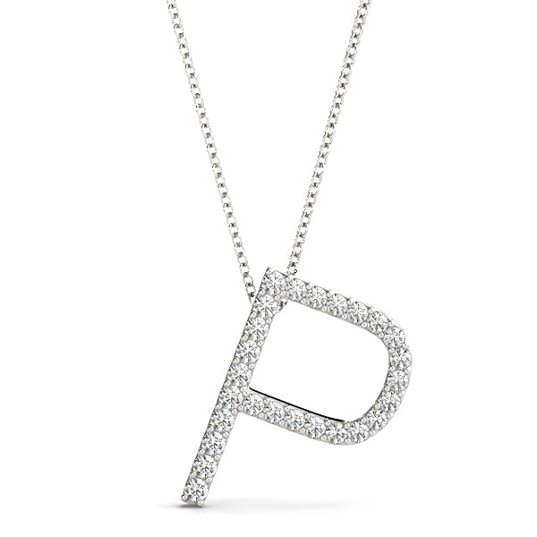 Diamond Initial P in Platinum