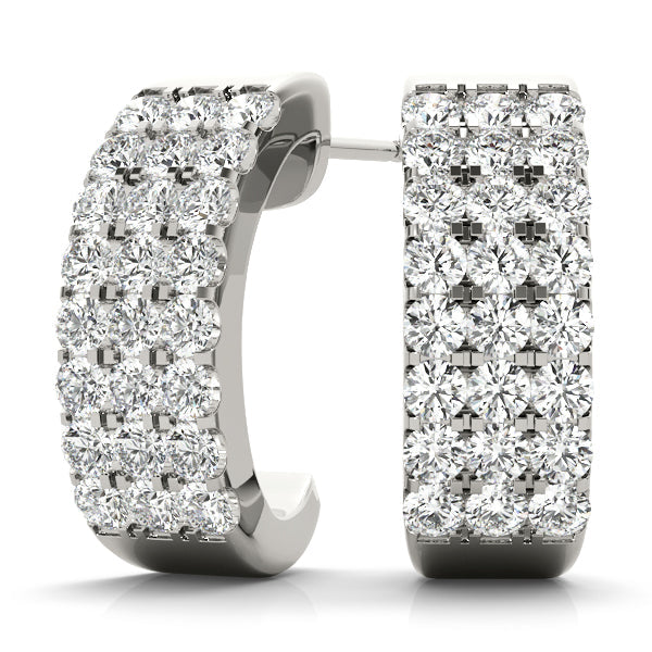 Veronia Multishape J-hoop Earrings