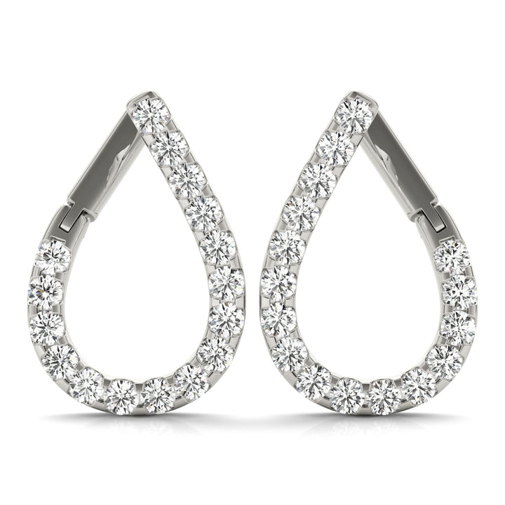 Snow Rain Drop Earrings