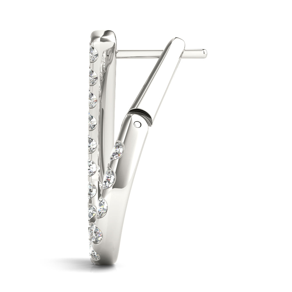 Snow Rain Drop Earrings