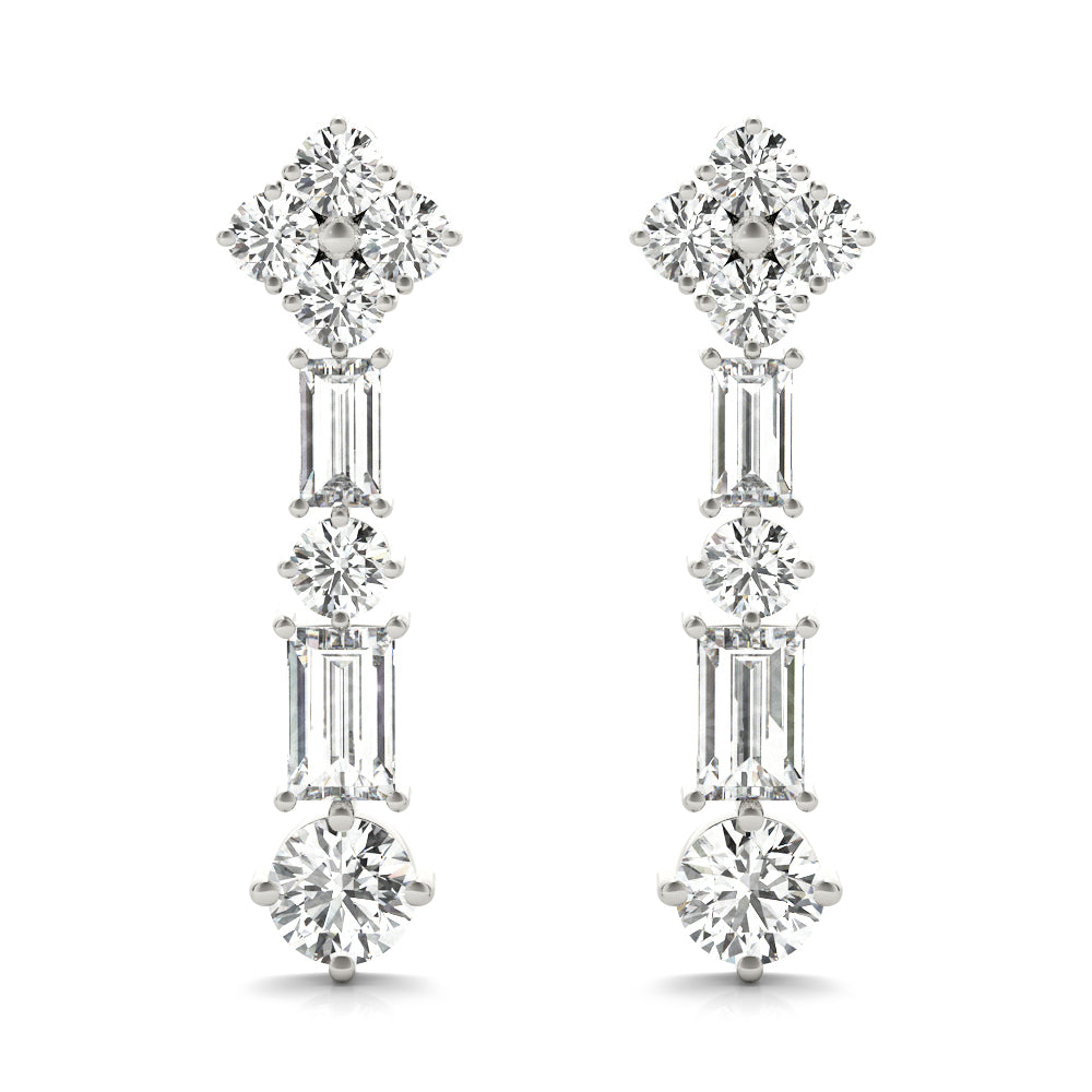 Yarla Multi-shape Drop Earrings