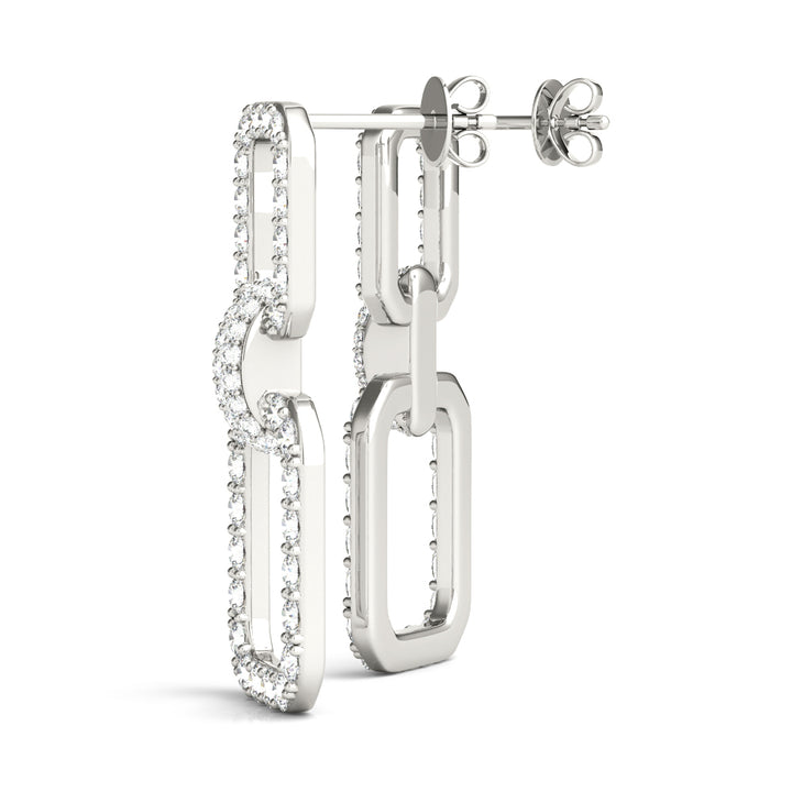 Dainty Chain Drop Earrings