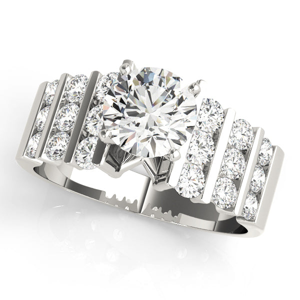 Pessa Antic Multirow Engagement Ring