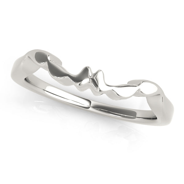 Ila Wedding Gold Band in Platinum