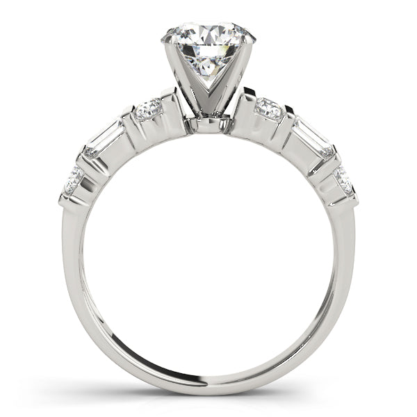Soph Side Stone Engagement Ring