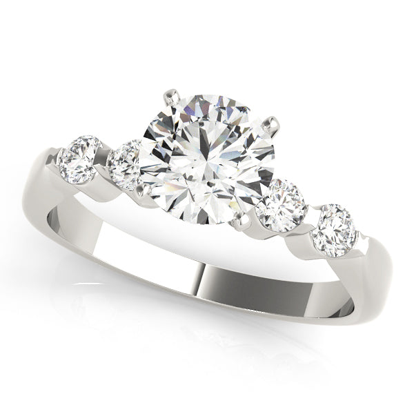 Remi Side Diamond Engagement Ring