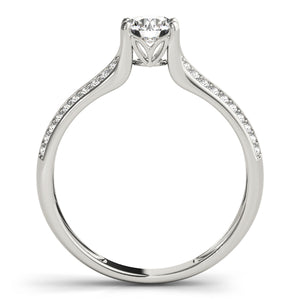 Vida Multirow Pave Engagement Ring