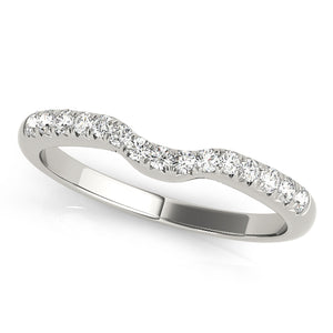 Fiana Wedding Band Curved Band