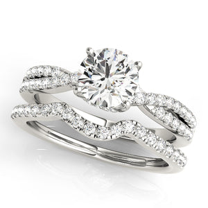 Have Twisted Pave Engagement Ring
