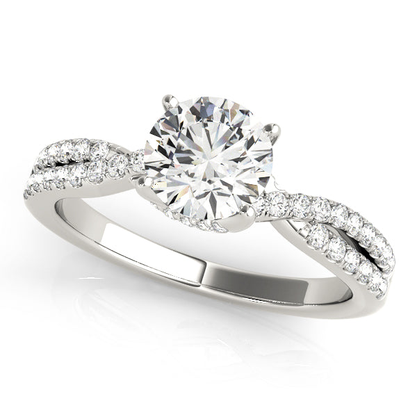 Have Twisted Pave Engagement Ring