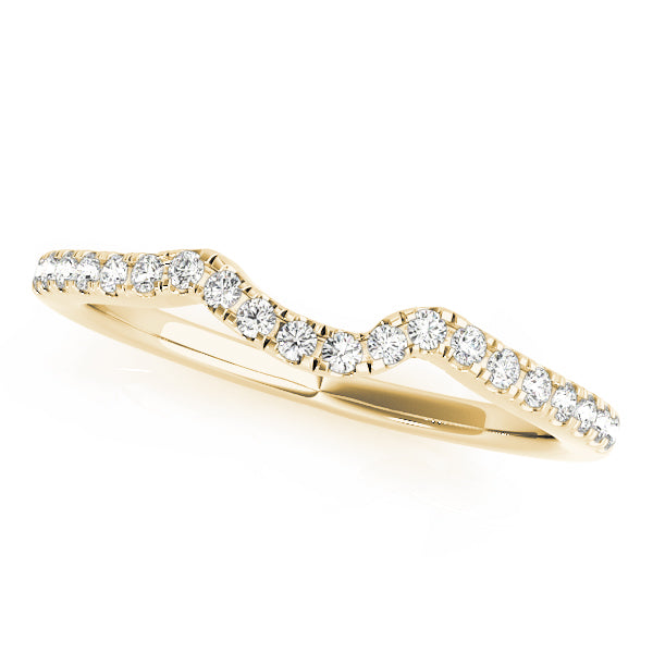 Lake Wedding Band Curved Band