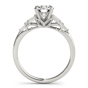 Harley Side Stone Engagement Ring