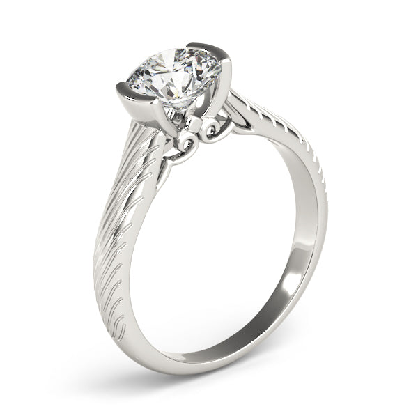 Stormi Vintage Soltiare Engagement Ring