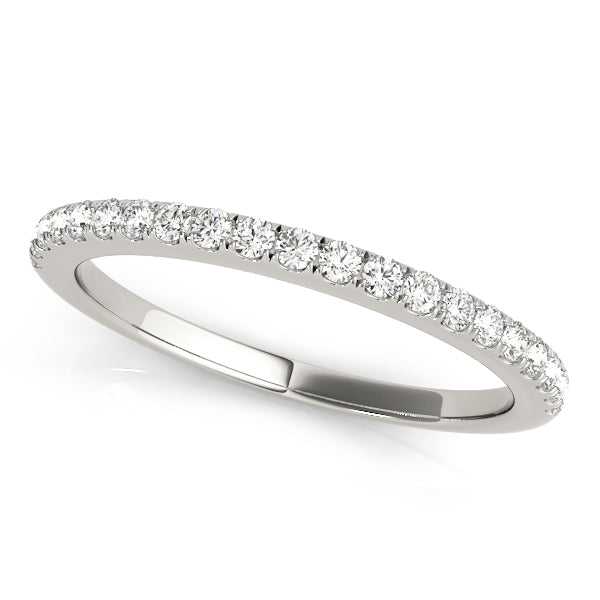 Alisha Wedding Band in Platinum