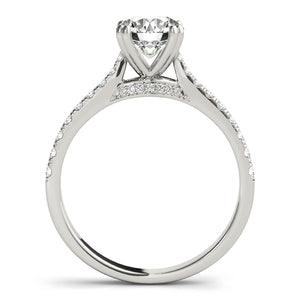 Rhia Hidden Halo Engagement Ring