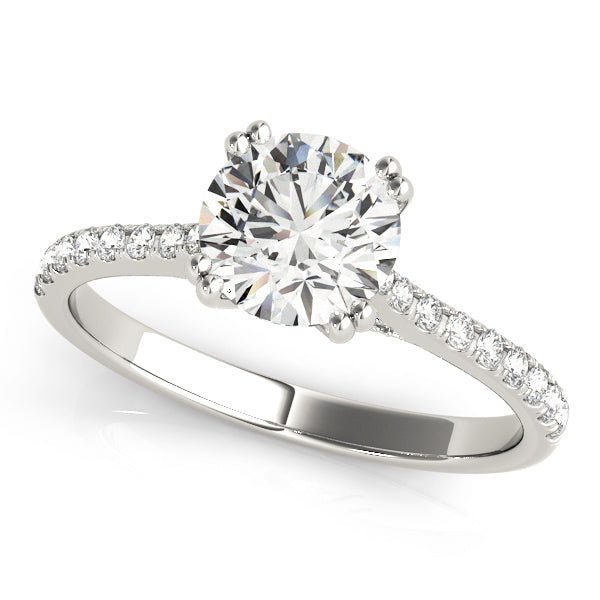 Rhia Hidden Halo Engagement Ring