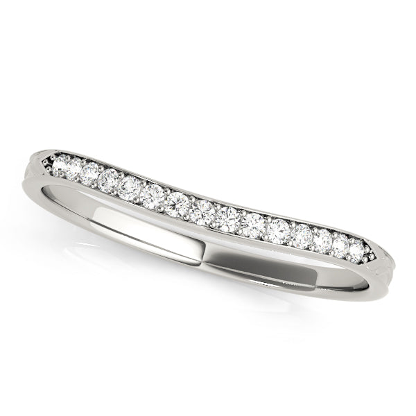 Sophia Wedding Band in Platinum