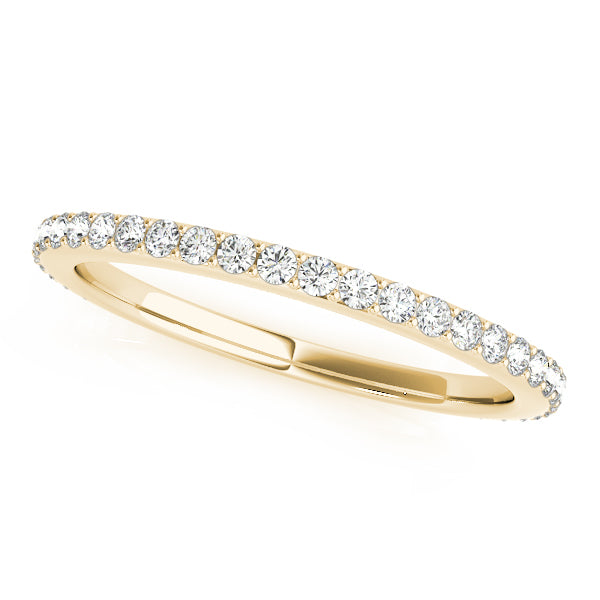 Petal Wedding Band in Yellow Gold