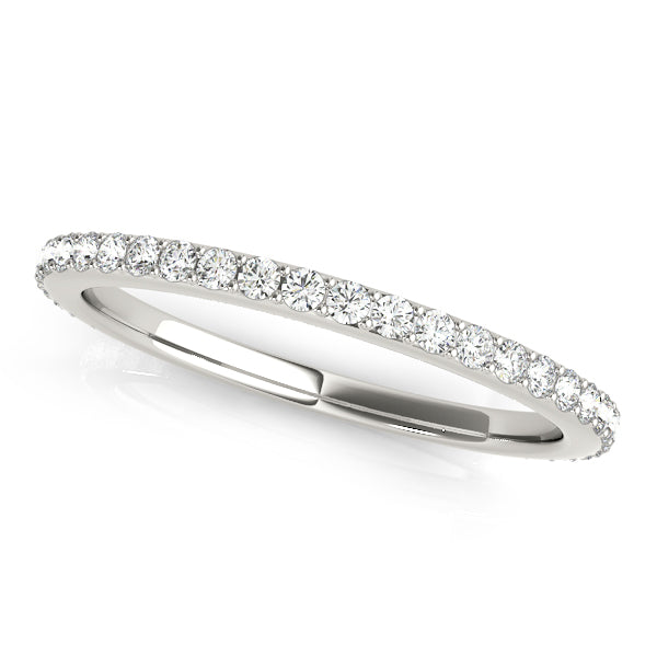 Petal Wedding Band in Platinum