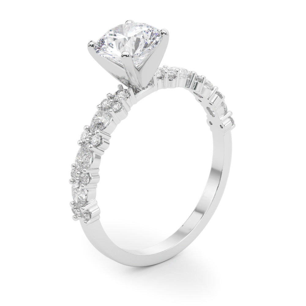 Zoe Nature Inspired Engagement Ring
