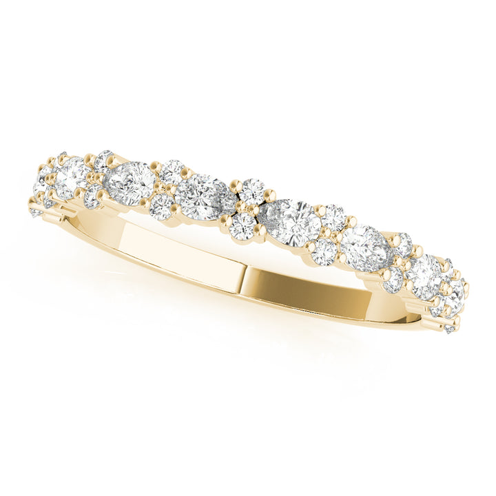 Soore Wedding Band in Yellow Gold