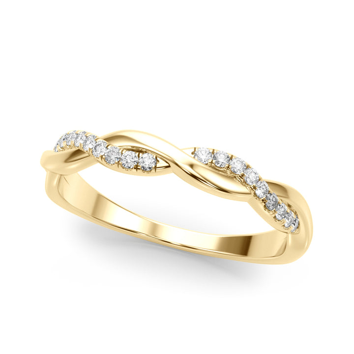Redd Wedding Band in Yellow Gold