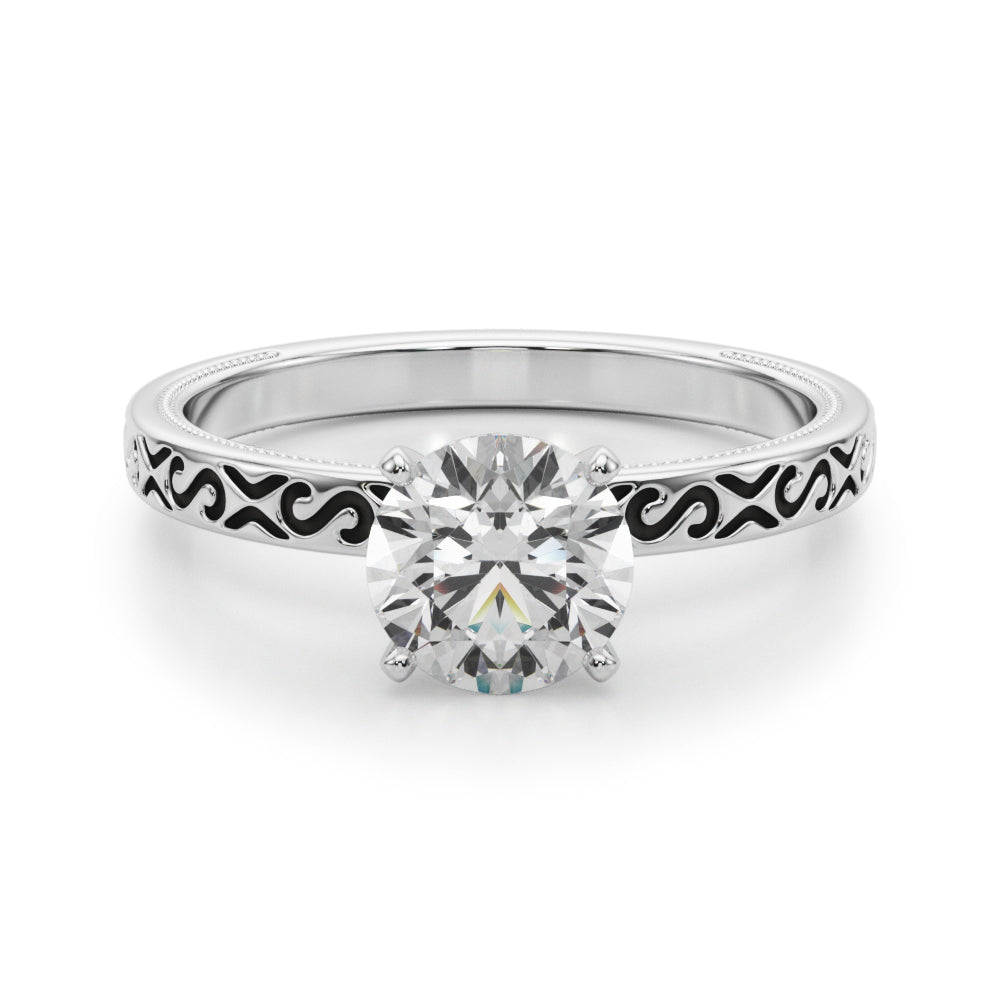 Maiden Vintage Infinity Engagement Ring