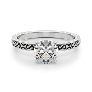 Maiden Vintage Infinity Engagement Ring