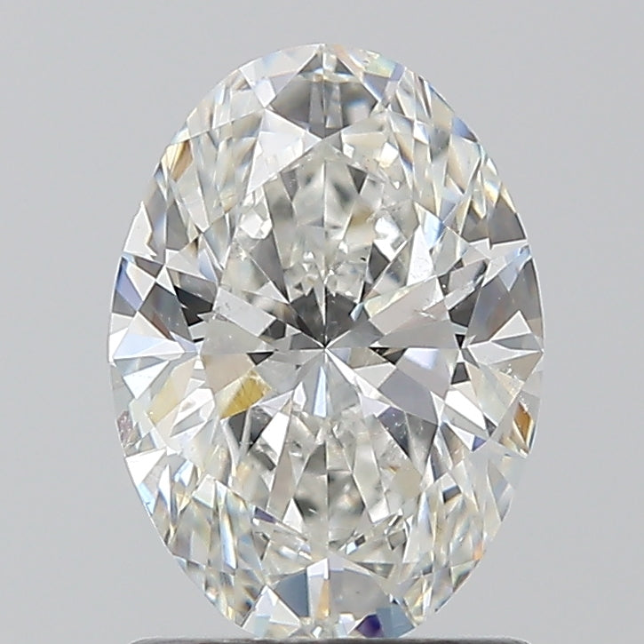 1.2 ct H Color SI1 Clarity Oval Shape Natural Diamond