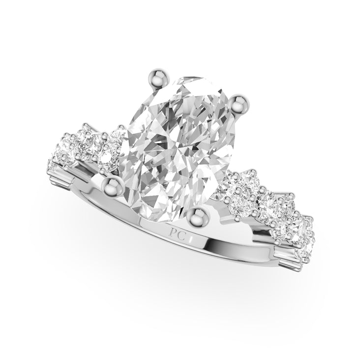 Zoe Nature Inspired Engagement Ring