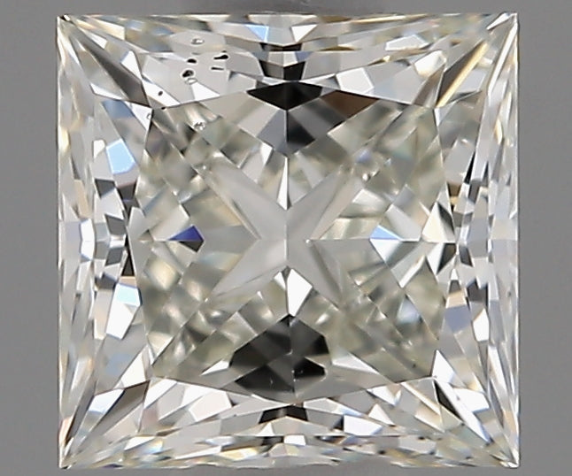 1.01 ct J Color SI1 Clarity Princess Shape Natural Diamond