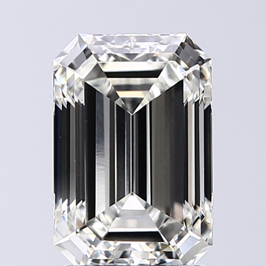 2.01 ct H Color VVS2 Clarity Emerald Shape Lab Grown Diamond