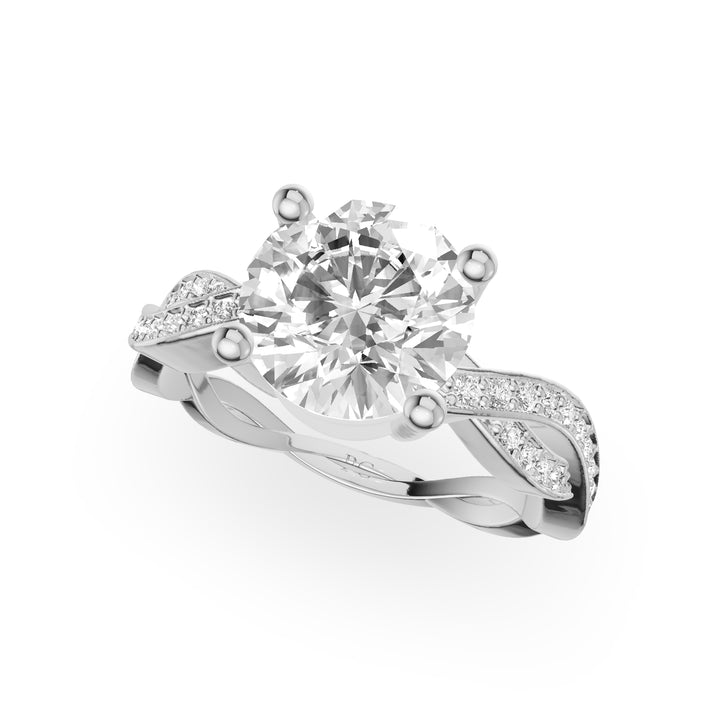 Tissah Nature Inspired Engagement Ring