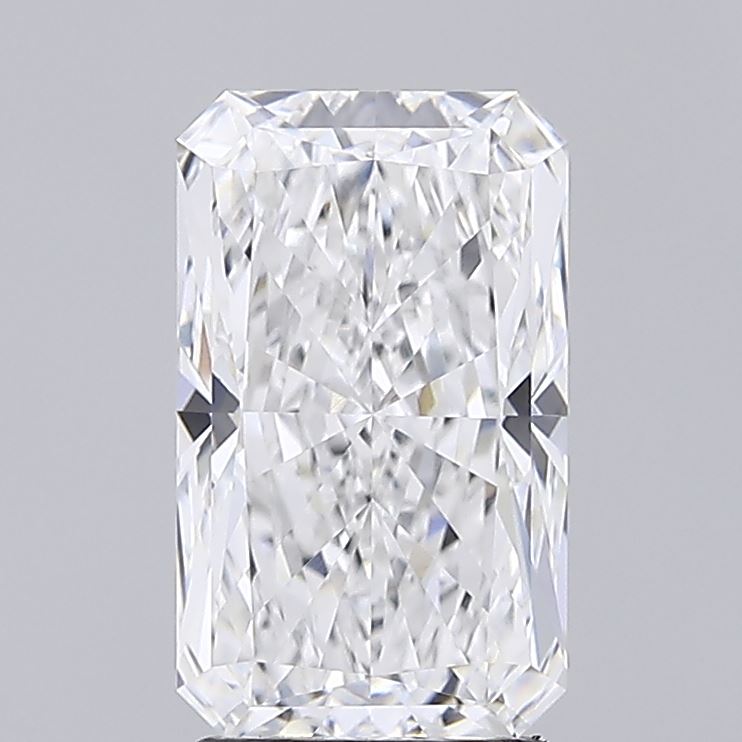 3.03 ct D Color IF Clarity Radiant Shape Lab Grown Diamond