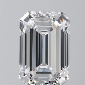 1.53 ct D Color VVS2 Clarity Emerald Shape Lab Grown Diamond