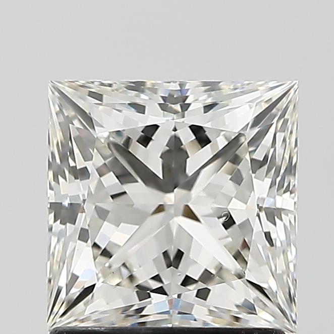 1.51 ct H Color VVS2 Clarity Princess Shape Lab Grown Diamond