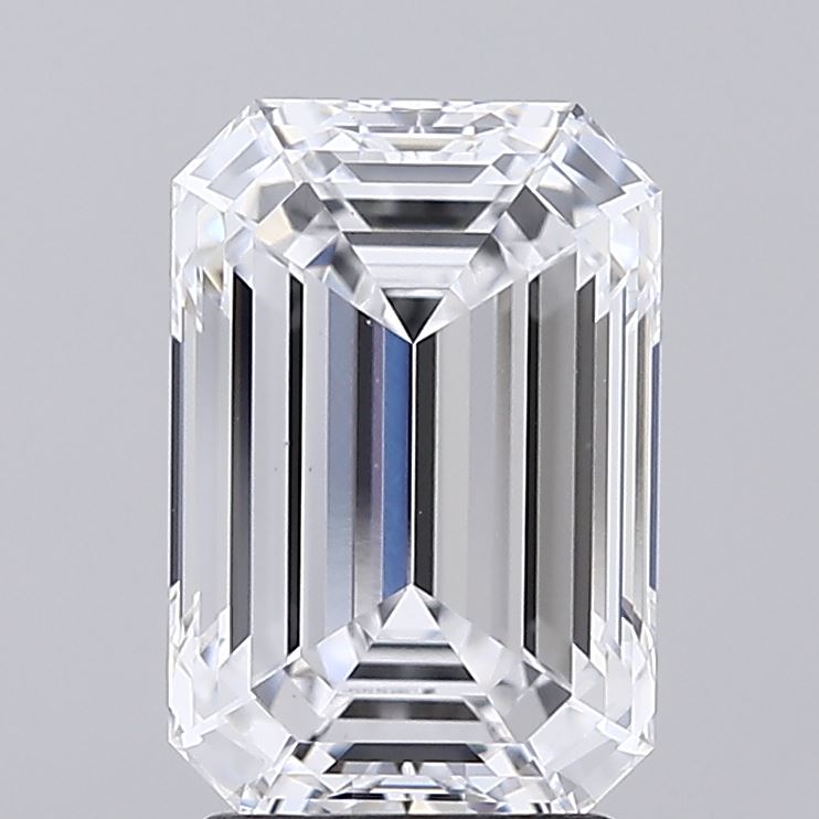 3.0 ct D Color VS1 Clarity Emerald Shape Lab Grown Diamond