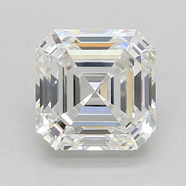 0.91 ct F Color VVS2 Clarity Asscher Shape Lab Grown Diamond