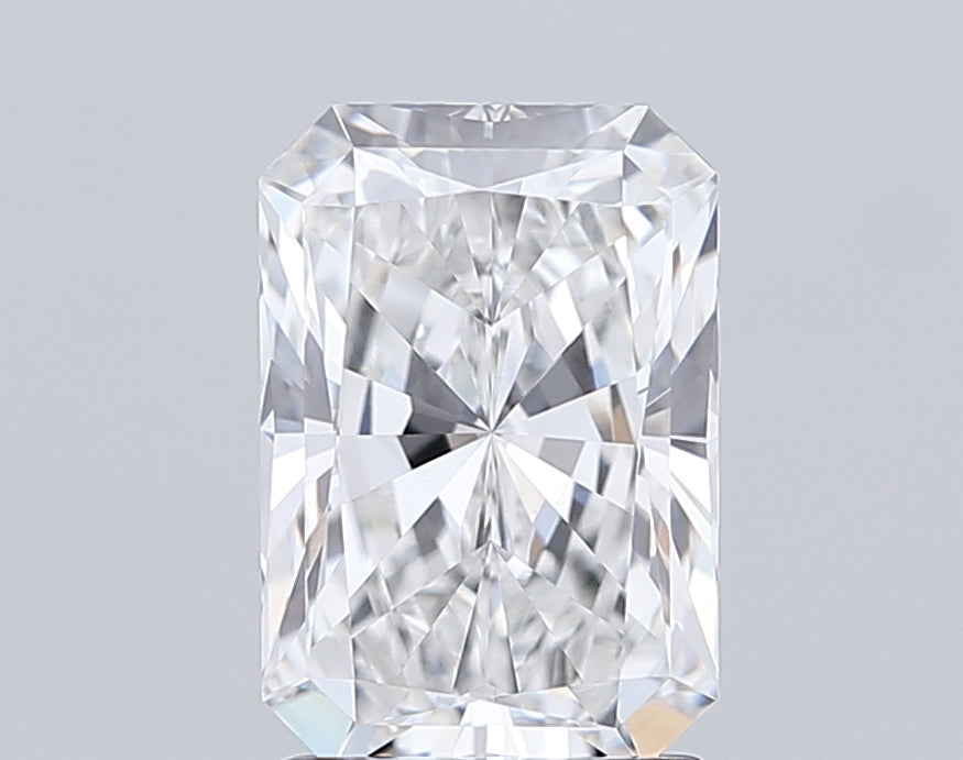 2.11 ct F Color VVS2 Clarity Radiant Shape Lab Grown Diamond