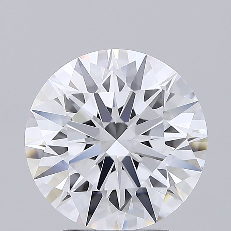 3.07 ct E Color IF Clarity Round Shape Lab Grown Diamond