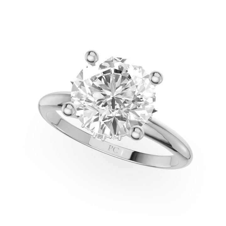 Vernon Hidden Halo Engagement Ring